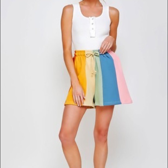 Rainbow Shorts - Picture 2 of 4